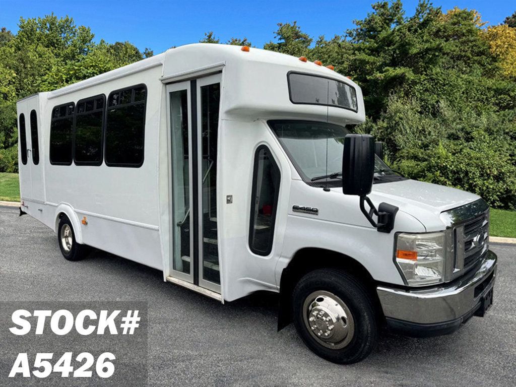2013 Ford E-450 7 Wheelchair Shuttle Bus For Sale For Adults Medical Transport Mobility ADA Handicapped - 23037769 - 0
