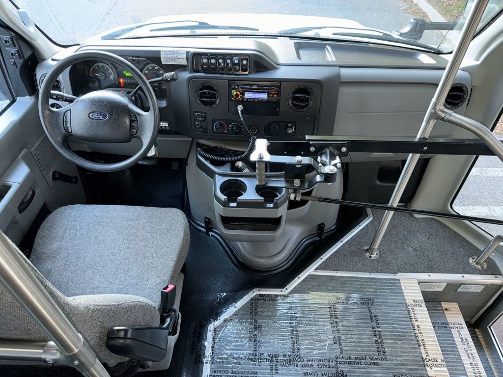 2013 Ford E-450 Cutaway Non-CDL Wheelchair Shuttle Bus For Church Senior Tour Charter & Adult Mobility - 22925898 - 20