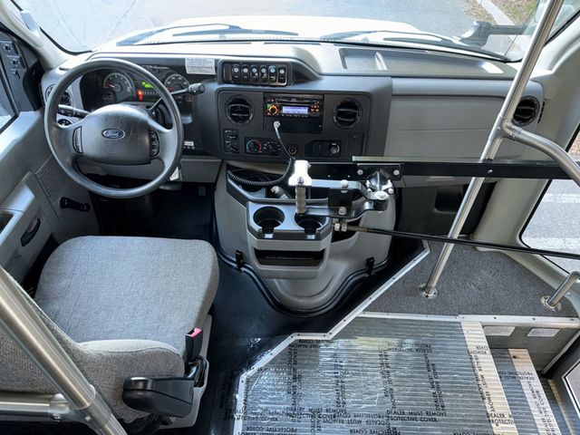 2013 Ford E-450 Cutaway Non-CDL Wheelchair Shuttle Bus For Church Senior Tour Charter & Adult Mobility - 22925898 - 20