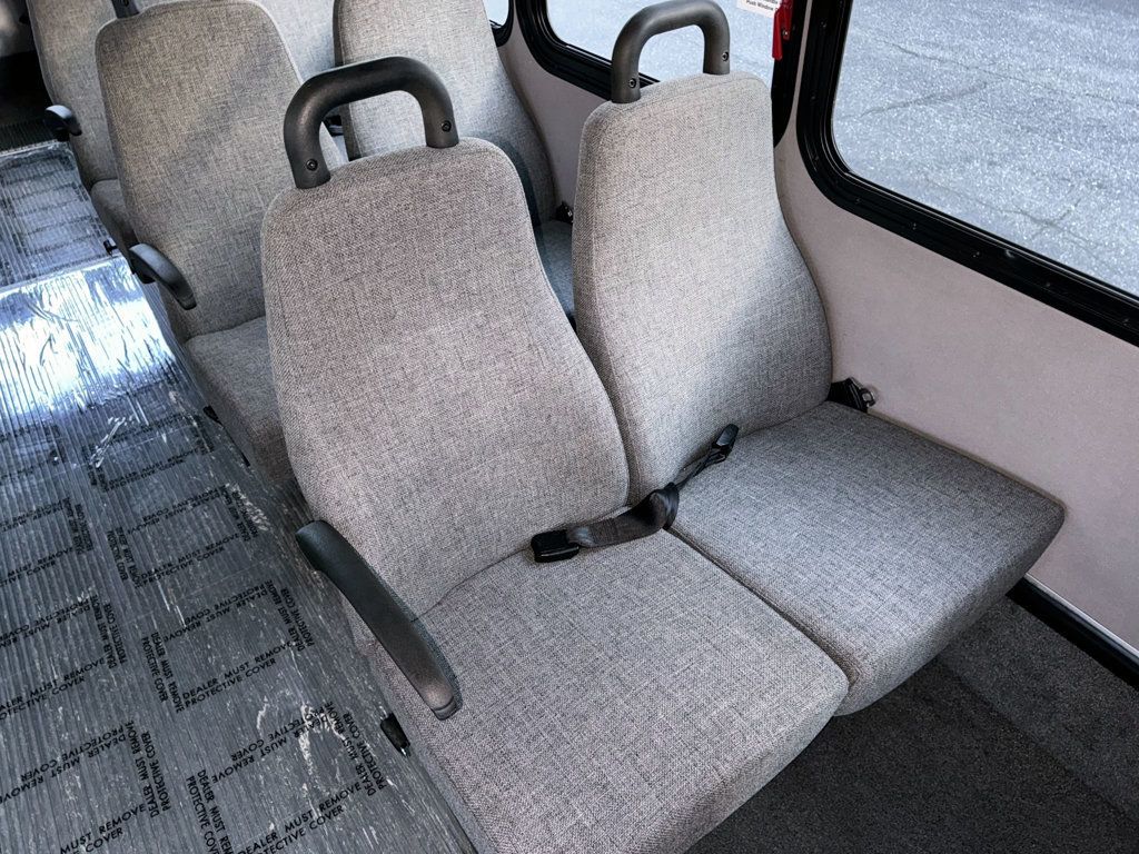 2013 Ford E-450 Cutaway Non-CDL Wheelchair Shuttle Bus For Church Senior Tour Charter & Adult Mobility - 22925898 - 24