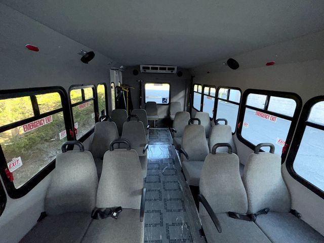 2013 Ford E-450 Cutaway Non-CDL Wheelchair Shuttle Bus For Church Senior Tour Charter & Adult Mobility - 22925898 - 25