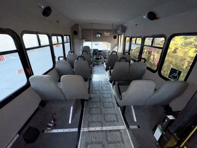 2013 Ford E-450 Cutaway Non-CDL Wheelchair Shuttle Bus For Church Senior Tour Charter & Adult Mobility - 22925898 - 26