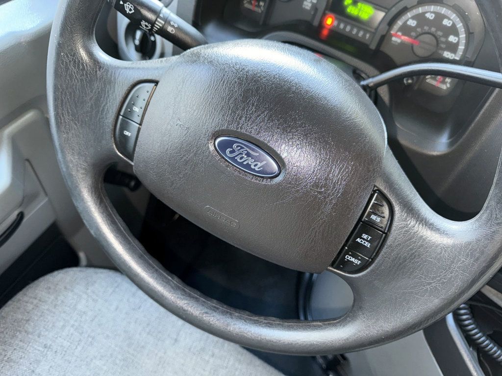 2013 Ford E-450 Cutaway Non-CDL Wheelchair Shuttle Bus For Church Senior Tour Charter & Adult Mobility - 22925898 - 28