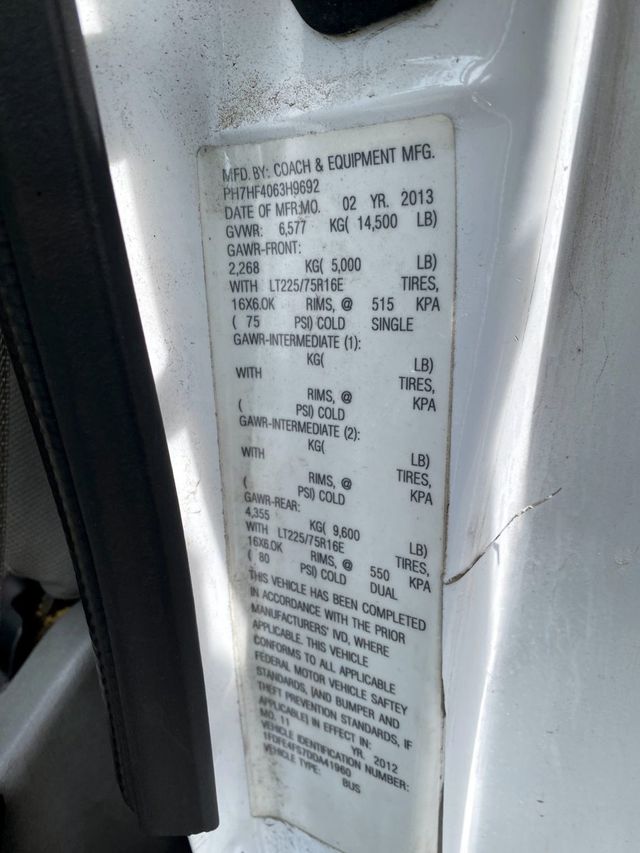 2013 Ford E-450 Non-CDL Wheelchair Shuttle Bus For Sale For Adults Seniors Medical Transport Handicapped - 22380899 - 45