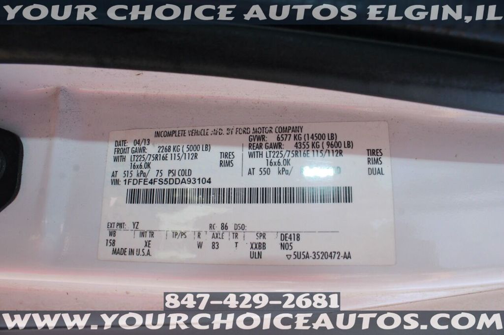 2013 Ford E-Series E 450 SD 2dr Commercial/Cutaway/Chassis 158 176 in. WB - 21921335 - 27