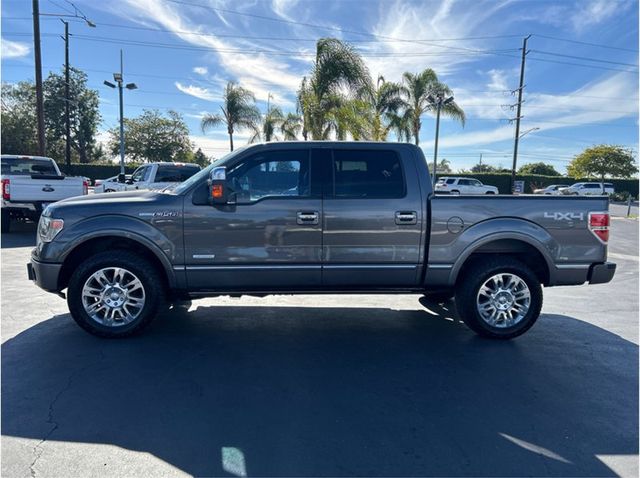 2013 Ford F150 SuperCrew Cab PLATINUM 4X4 ECOBOOST SUN ROOF BACK UP CAM CLEAN - 23068821 - 9