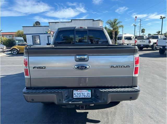 2013 Ford F150 SuperCrew Cab PLATINUM 4X4 ECOBOOST SUN ROOF BACK UP CAM CLEAN - 23068821 - 6