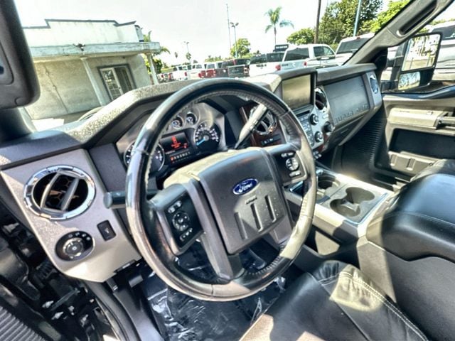 2013 Ford F250 Super Duty Crew Cab LARIAT 4X4 DIESEL NAV BACK UP CAM CLEAN - 22558826 - 13