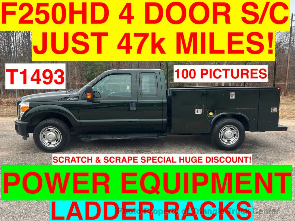 2013 Ford F250HD 4 DOOR SC JUST 46k MILES! 10,000 GVW! +POWER EQUIPMENT GROUP! SCRATCH & DING SPECIAL! - 22294144 - 0