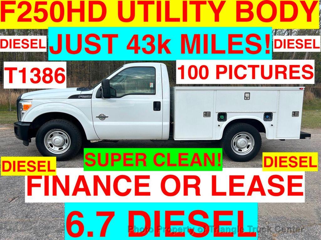 2013 Ford F250HD JUST 43k MILES! 6.7 DIESEL ONE OWNER! ++6.7 DIESEL! SUPER CLEAN UNIT! 100 PICTURES - 21847966 - 0