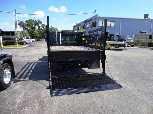 2013 Ford F350 4X4.12FT FLATBED STAKE BED WITH LIFTGATE..STAKE TRUCK. - 18965309 - 9
