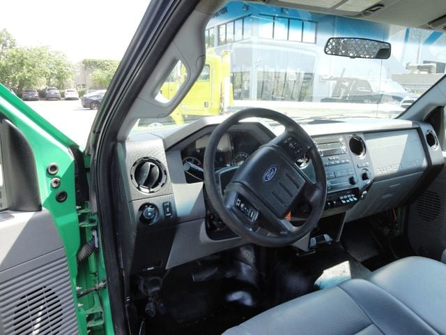 2013 Ford F350 4X4.12FT FLATBED STAKE BED WITH LIFTGATE..STAKE TRUCK. - 18965309 - 21