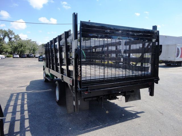 2013 Ford F350 4X4.12FT FLATBED STAKE BED WITH LIFTGATE..STAKE TRUCK. - 18965309 - 5