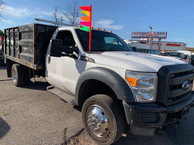 2013 Ford F450 SD 4X4 11 FOOT LANDSCAPE BODY WITH LIFTGATE  LOW MILES - 21878820 - 1