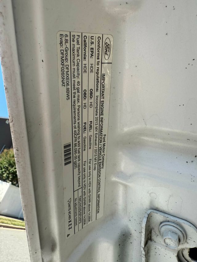 2013 Ford F450 SD 4X4 11 FOOT LANDSCAPE BODY WITH LIFTGATE  LOW MILES - 21878820 - 34