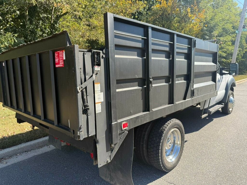 2013 Ford F450 SD 4X4 11 FOOT LANDSCAPE BODY WITH LIFTGATE  LOW MILES - 21878820 - 4