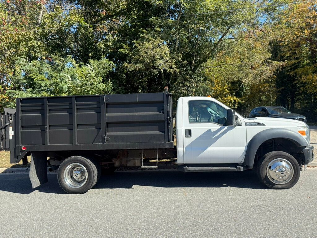 2013 Ford F450 SD 4X4 11 FOOT LANDSCAPE BODY WITH LIFTGATE  LOW MILES - 21878820 - 5