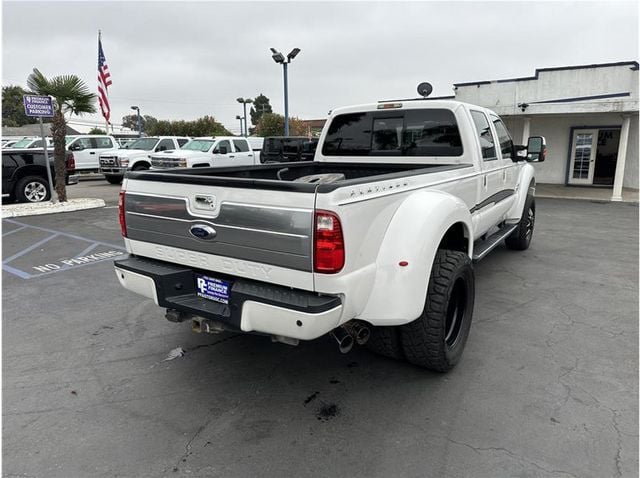 2013 Ford F450 Super Duty Crew Cab PLATINUM DUALLY 4X4 DIESEL BACK UP CAM NAV 1OWNER - 22515752 - 4