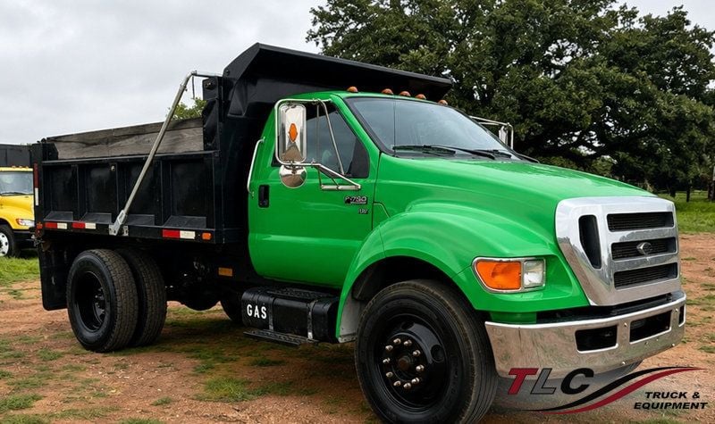 2013 Ford F650 w/ 10ft Dump Truck Steel Trash Dump Body - 23033719 | Video 1
