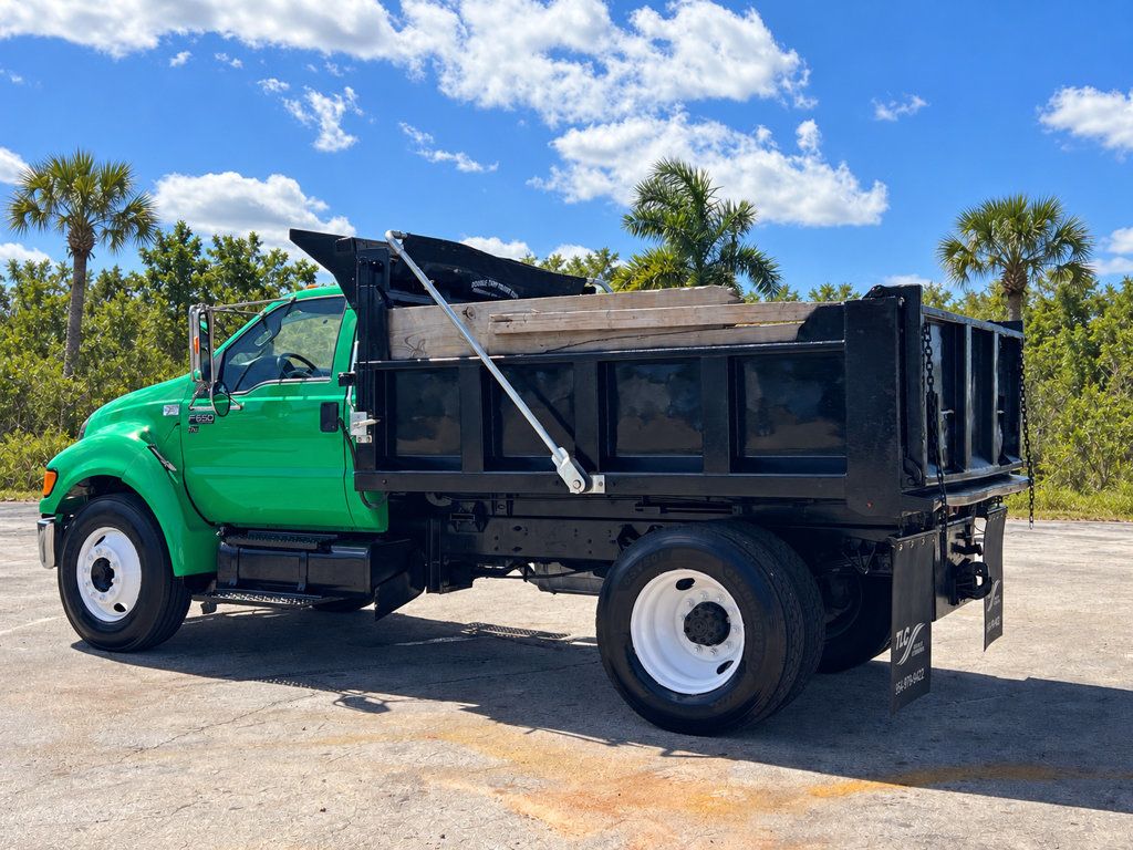2013 Ford F650 w/ 10ft Dump Truck Steel Trash Dump Body - 23033719 - 15
