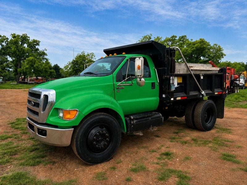 2013 Ford F650 w/ 10ft Dump Truck Steel Trash Dump Body - 23033719 - 1