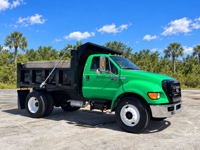2013 Ford F650 w/ 10ft Dump Truck Steel Trash Dump Body - 23033719 - 21