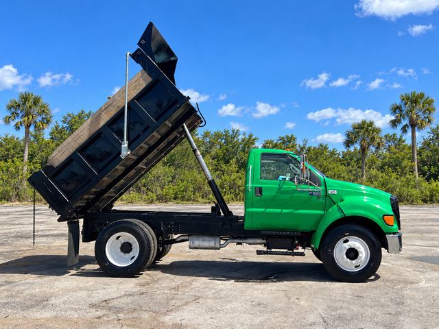 2013 Ford F650 w/ 10ft Dump Truck Steel Trash Dump Body - 23033719 - 8
