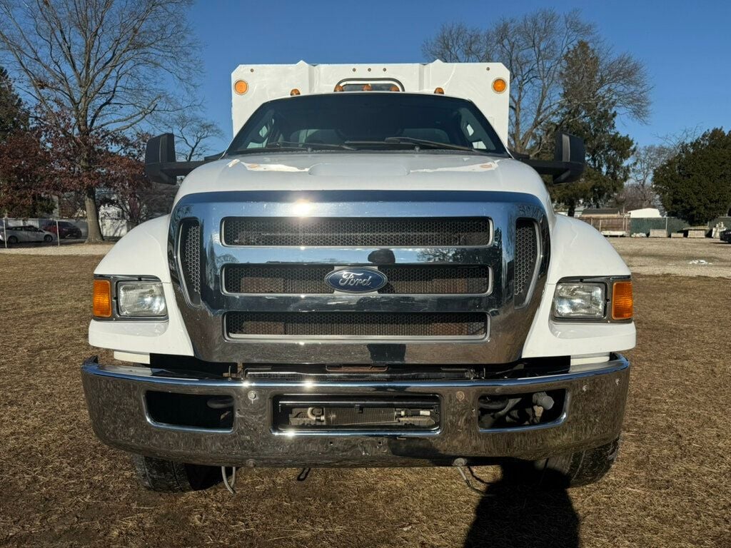 2013 Ford F650 11 FOOT CHIPPER DUMP TRUCK LOW MILES NON CDL MULTIPLE USES - 22588146 - 1