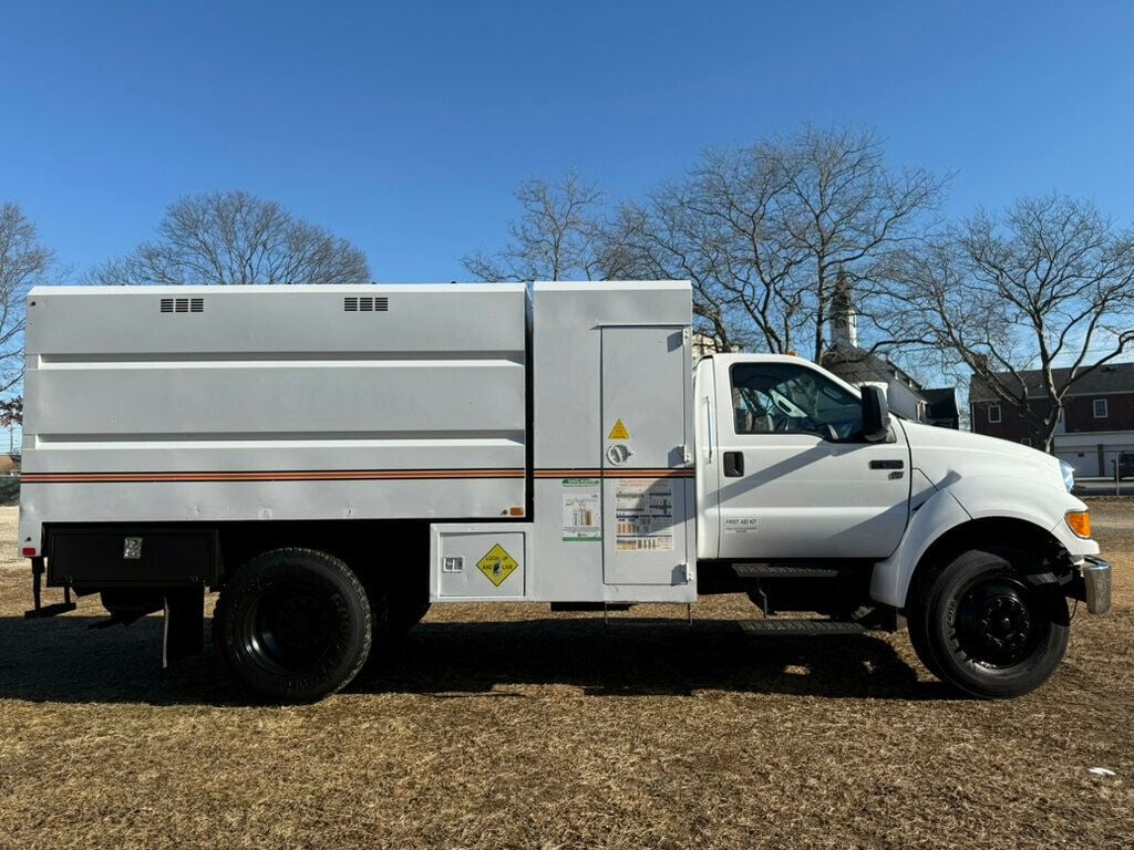 2013 Ford F650 11 FOOT CHIPPER DUMP TRUCK LOW MILES NON CDL MULTIPLE USES - 22588146 - 3