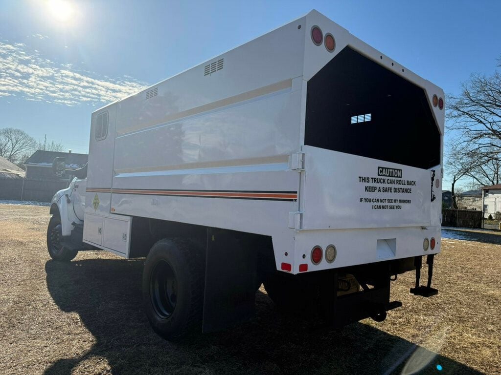 2013 Ford F650 11 FOOT CHIPPER DUMP TRUCK LOW MILES NON CDL MULTIPLE USES - 22588146 - 6