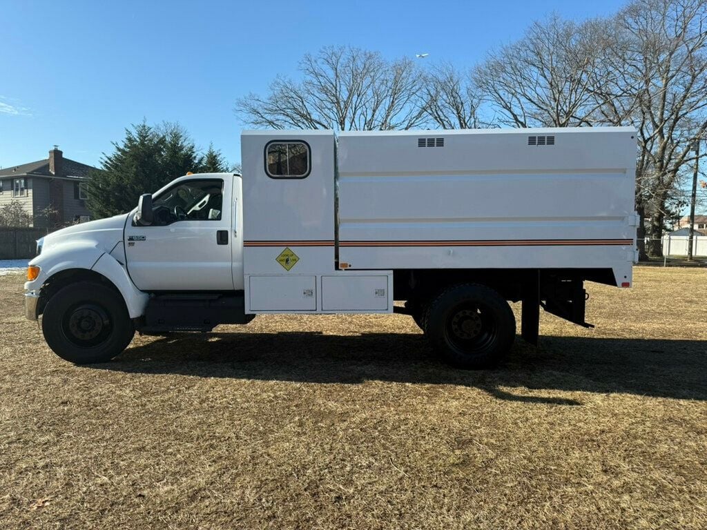 2013 Ford F650 11 FOOT CHIPPER DUMP TRUCK LOW MILES NON CDL MULTIPLE USES - 22588146 - 7