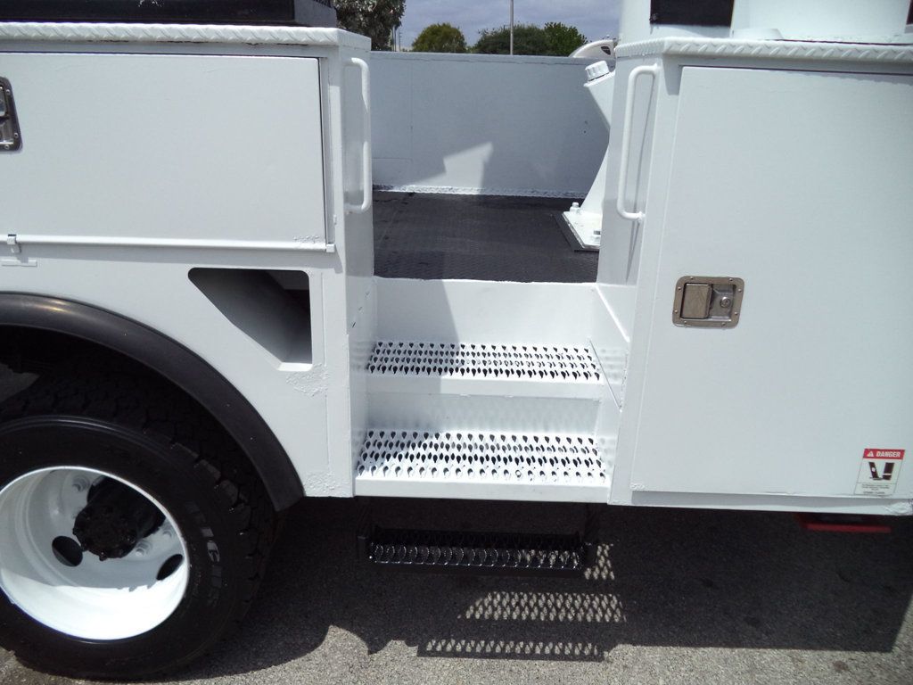 2013 Ford F650 Gas 40ft Versalift Articulated Telescopic Boom Bucket Truck - 22828971 - 16