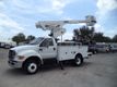 2013 Ford F650 Gas 40ft Versalift Articulated Telescopic Boom Bucket Truck - 22828971 - 19