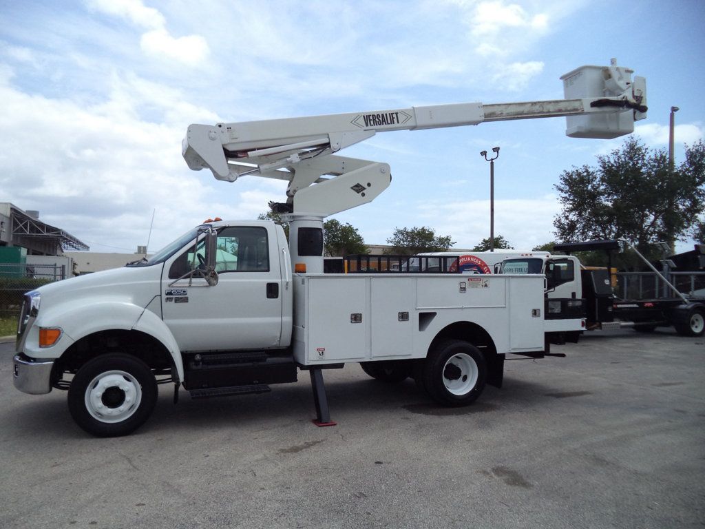 2013 Ford F650 Gas 40ft Versalift Articulated Telescopic Boom Bucket Truck - 22828971 - 20