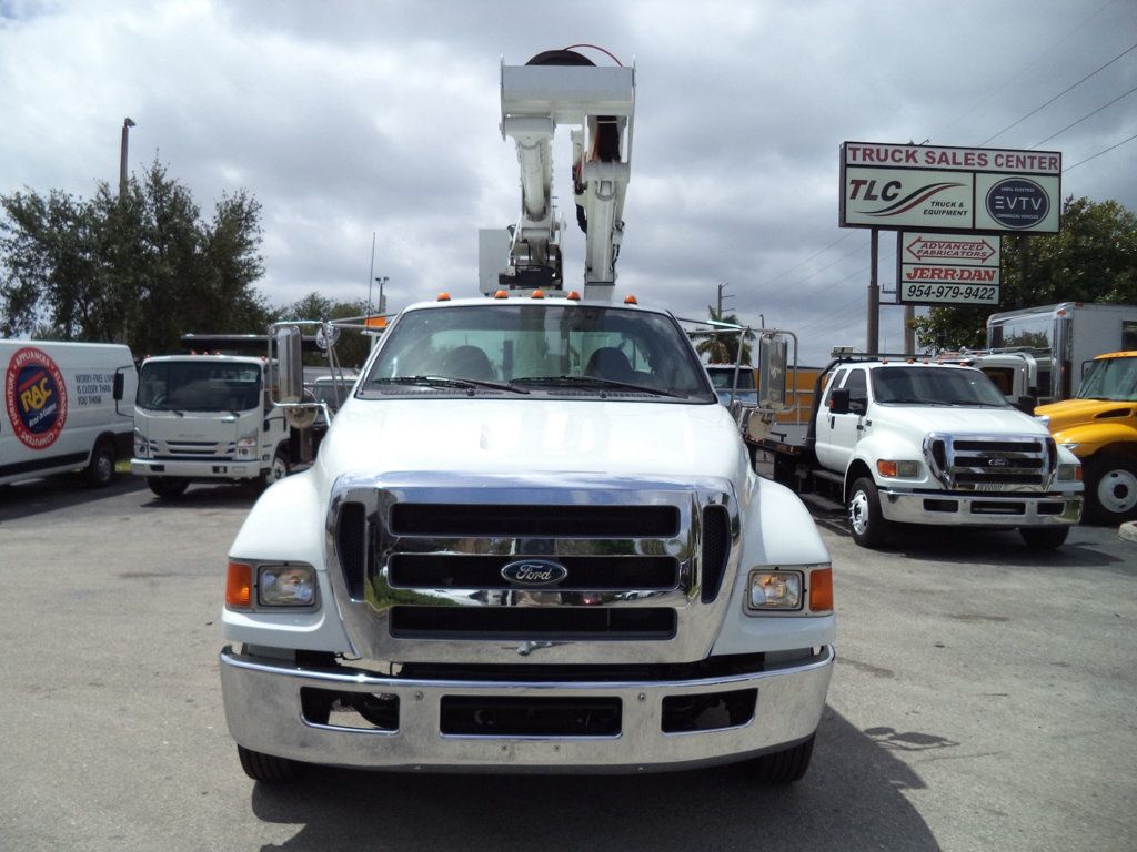 2013 Ford F650 Gas 40ft Versalift Articulated Telescopic Boom Bucket Truck - 22828971 - 4