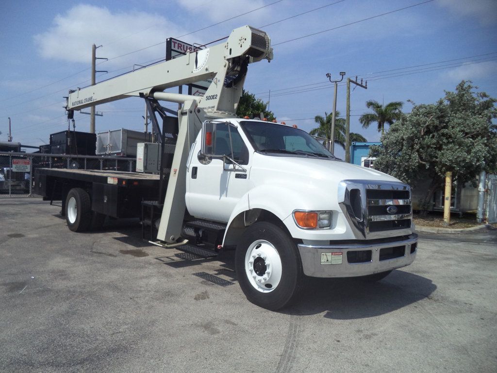 2013 Ford F750 National 500E2 CRANE TRUCK  71FT BOOM TRUCK..36K MAX - 22440975 - 2