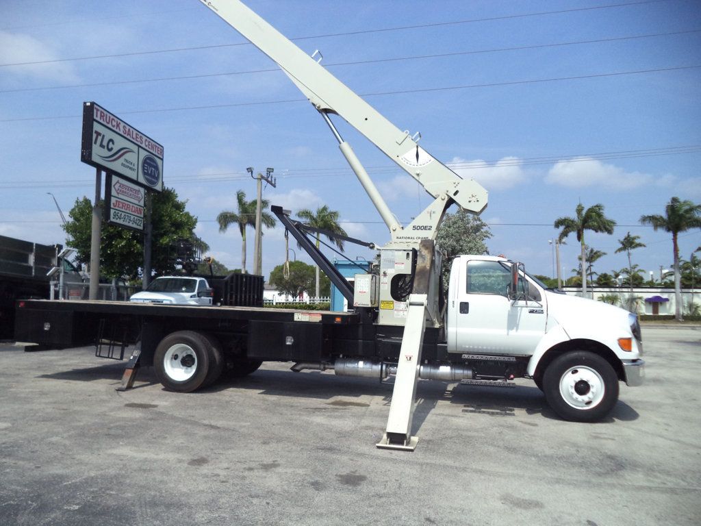 2013 Ford F750 National 500E2 CRANE TRUCK  71FT BOOM TRUCK..36K MAX - 22440975 - 37