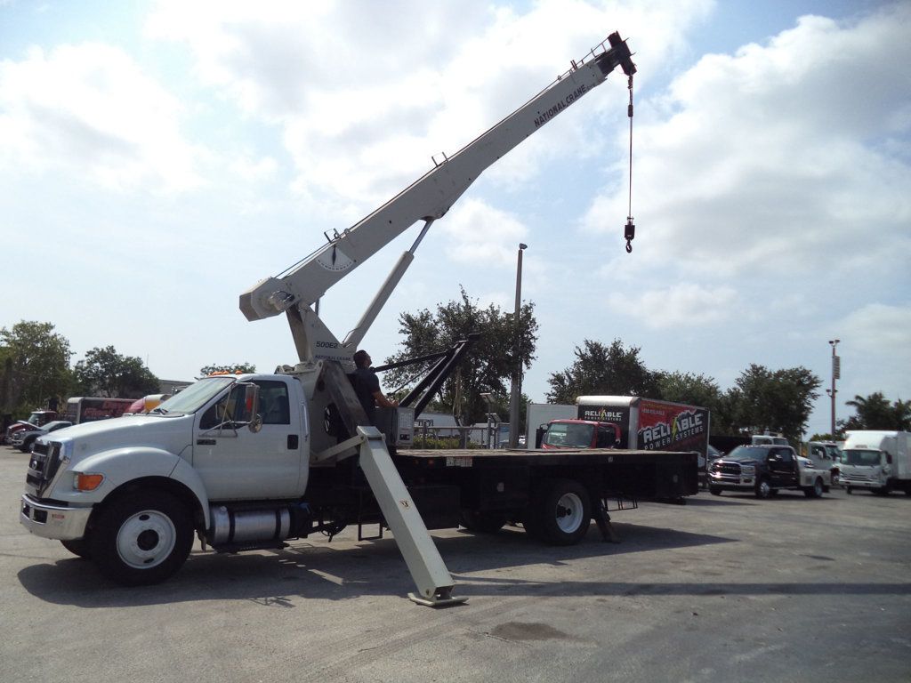 2013 Ford F750 National 500E2 CRANE TRUCK  71FT BOOM TRUCK..36K MAX - 22440975 - 53