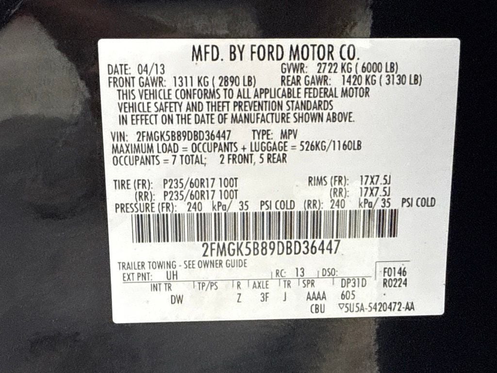 2013 Ford Flex 4dr SE FWD - 23055136 - 26