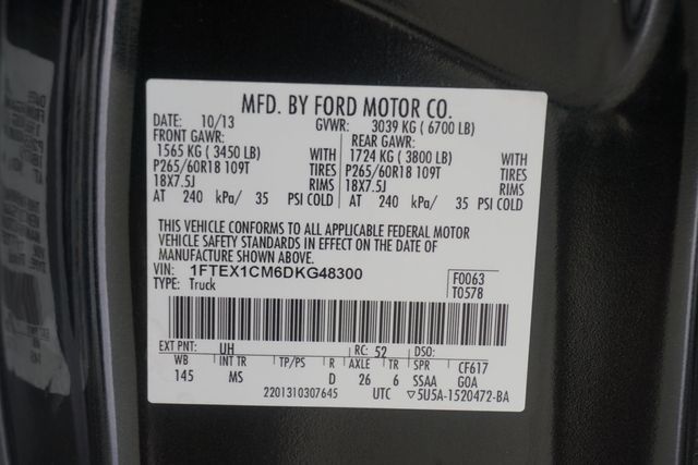 2013 Ford F-150  - 22995854 - 25