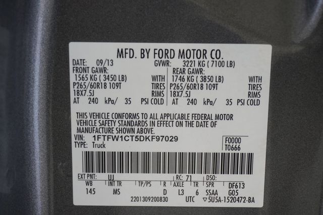 2013 Ford F-150  - 23001713 - 25