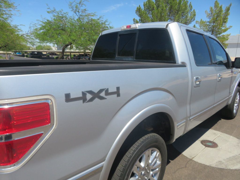 2013 Ford F-150 1OWNER PLATINUM 4X4 SUPERCREW ECOBOOST EXTRA CLEAN AZ TRUCK  - 23044611 - 9