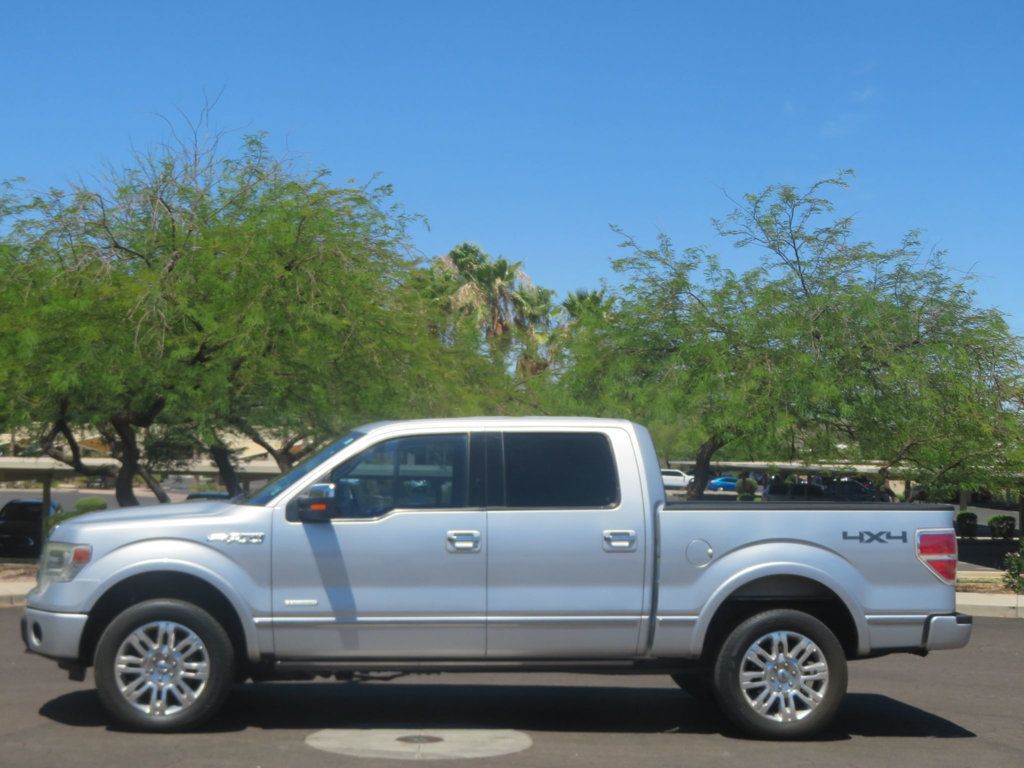 2013 Ford F-150 1OWNER PLATINUM 4X4 SUPERCREW ECOBOOST EXTRA CLEAN AZ TRUCK  - 23044611 - 1