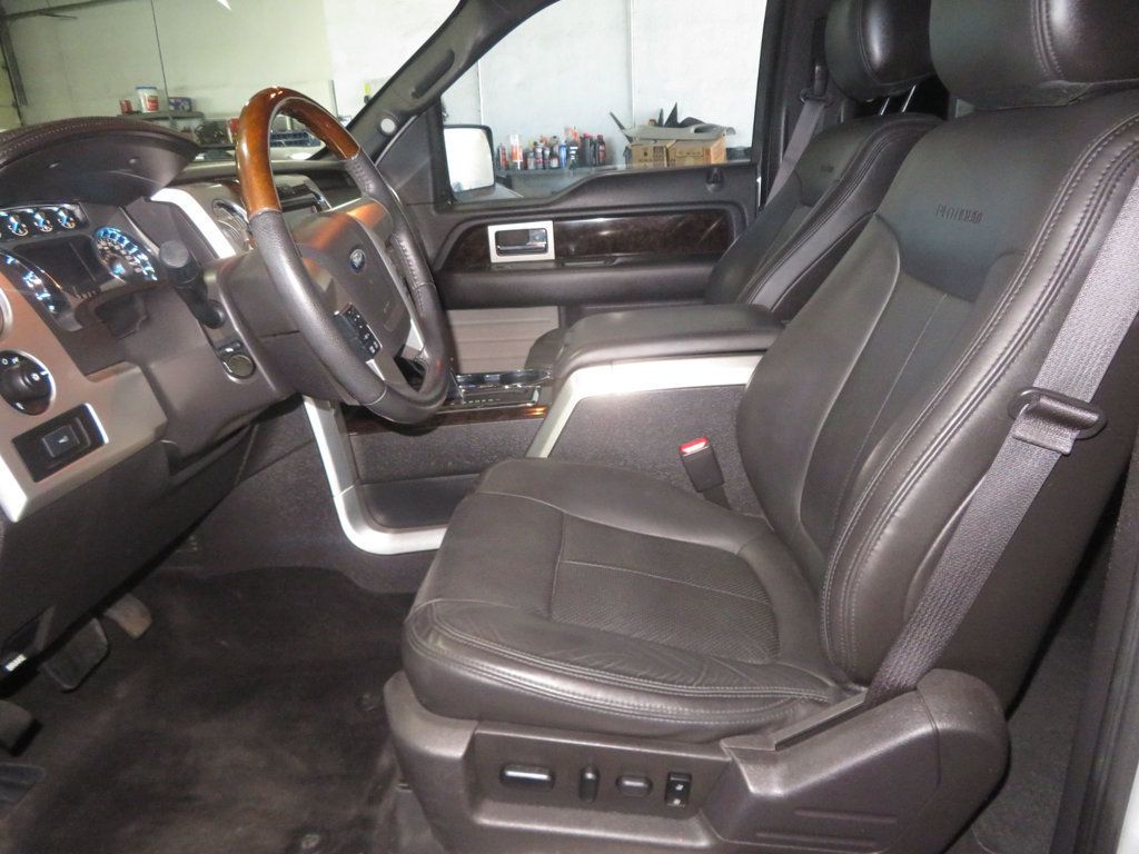 2013 Ford F-150 1OWNER PLATINUM 4X4 SUPERCREW ECOBOOST EXTRA CLEAN AZ TRUCK  - 23044611 - 19