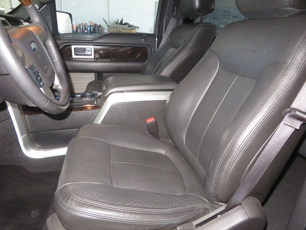 2013 Ford F-150 1OWNER PLATINUM 4X4 SUPERCREW ECOBOOST EXTRA CLEAN AZ TRUCK  - 23044611 - 22