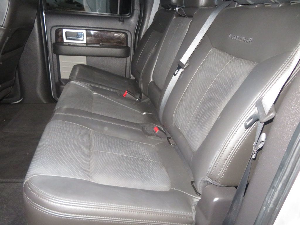 2013 Ford F-150 1OWNER PLATINUM 4X4 SUPERCREW ECOBOOST EXTRA CLEAN AZ TRUCK  - 23044611 - 28