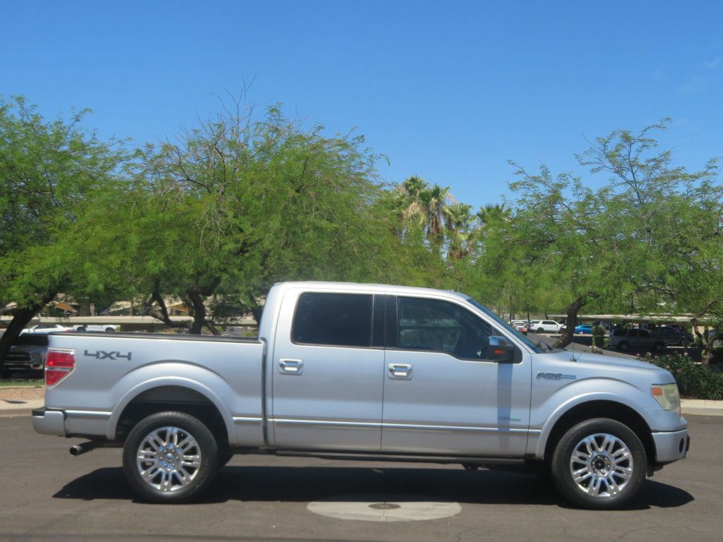 2013 Ford F-150 1OWNER PLATINUM 4X4 SUPERCREW ECOBOOST EXTRA CLEAN AZ TRUCK  - 23044611 - 2