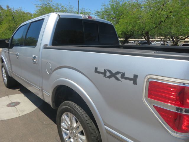 2013 Ford F-150 1OWNER PLATINUM 4X4 SUPERCREW ECOBOOST EXTRA CLEAN AZ TRUCK  - 23044611 - 6