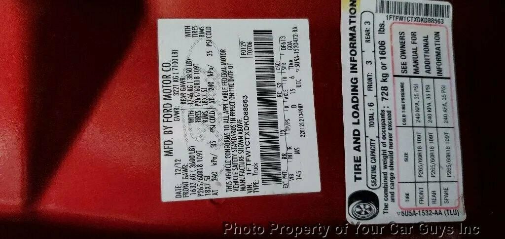 2013 Ford F-150 2WD SuperCrew 157" XLT - 22989329 - 24