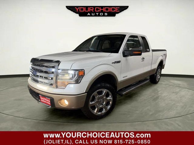 2013 Ford F-150 4WD SuperCab 145" Lariat - 22977662 - 0